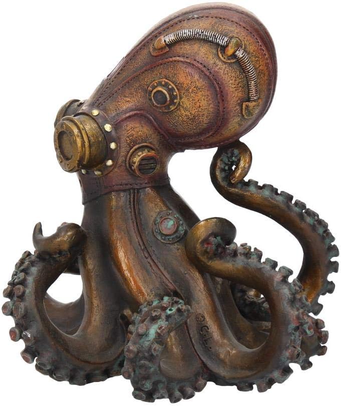 Nemesis Now Octo-Steam Figurine 19cm Bronze