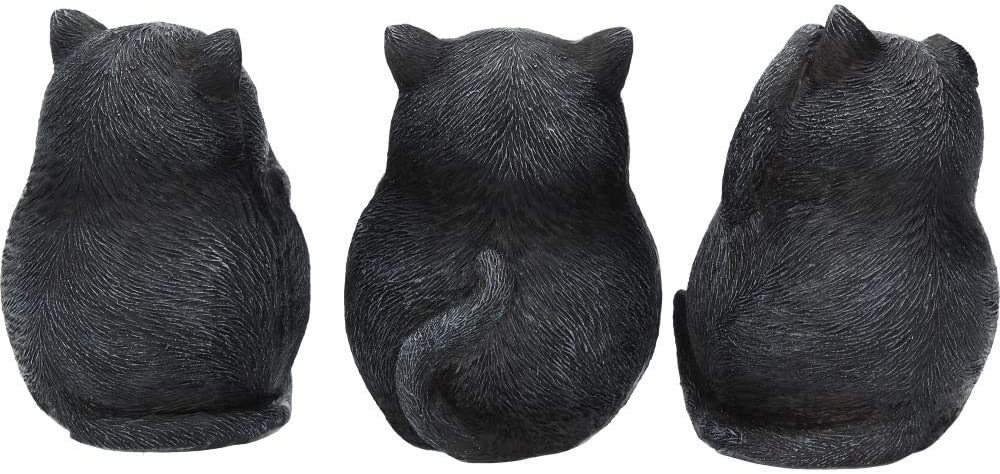 Nemesis Now - Three Wise Fat Cats Figurine