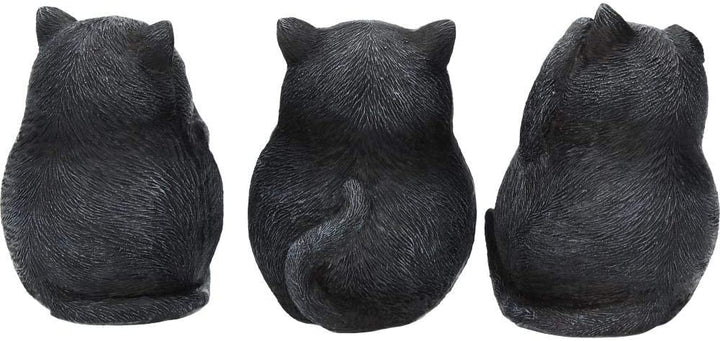 Nemesis Now - Three Wise Fat Cats Figurine