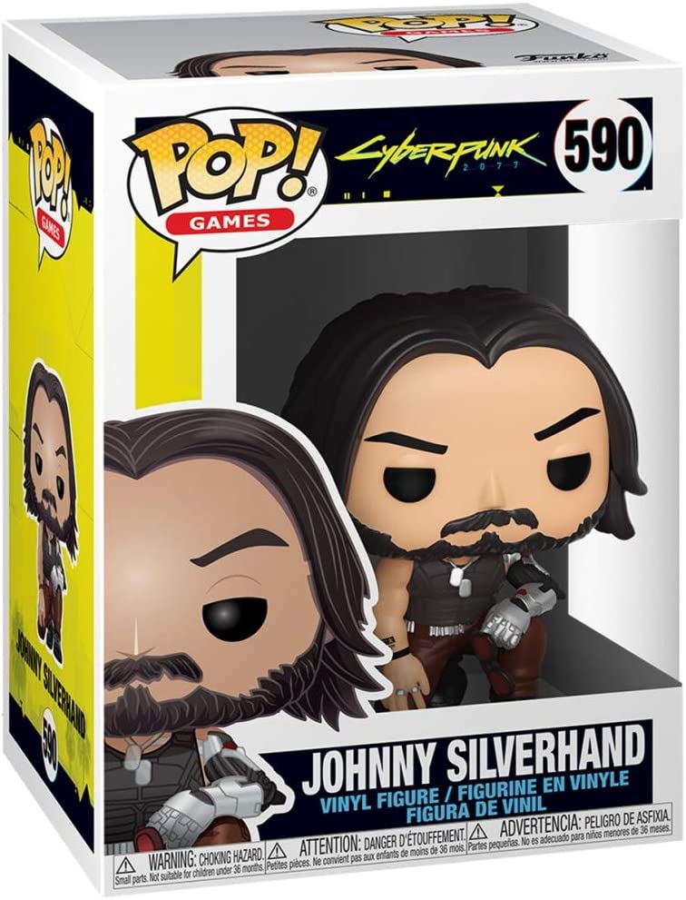 Cyberpunk 2077 Johnny Silverhand Funko 47160 Pop! Vinilo n. ° 590