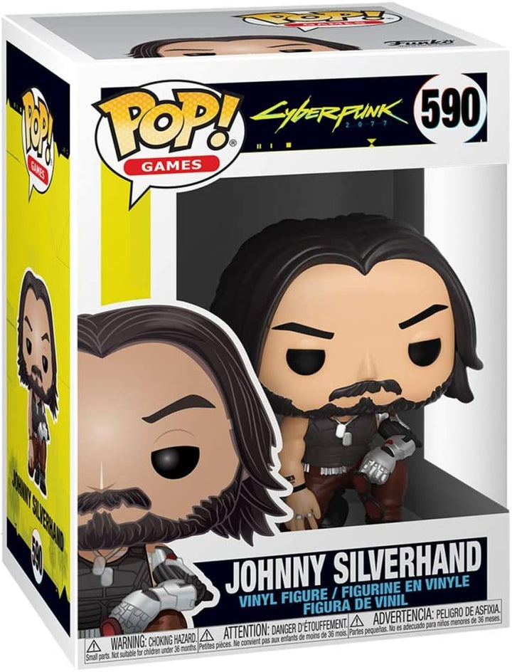 Cyberpunk 2077 Johnny Silverhand Funko 47160 Pop! Vinilo n. ° 590