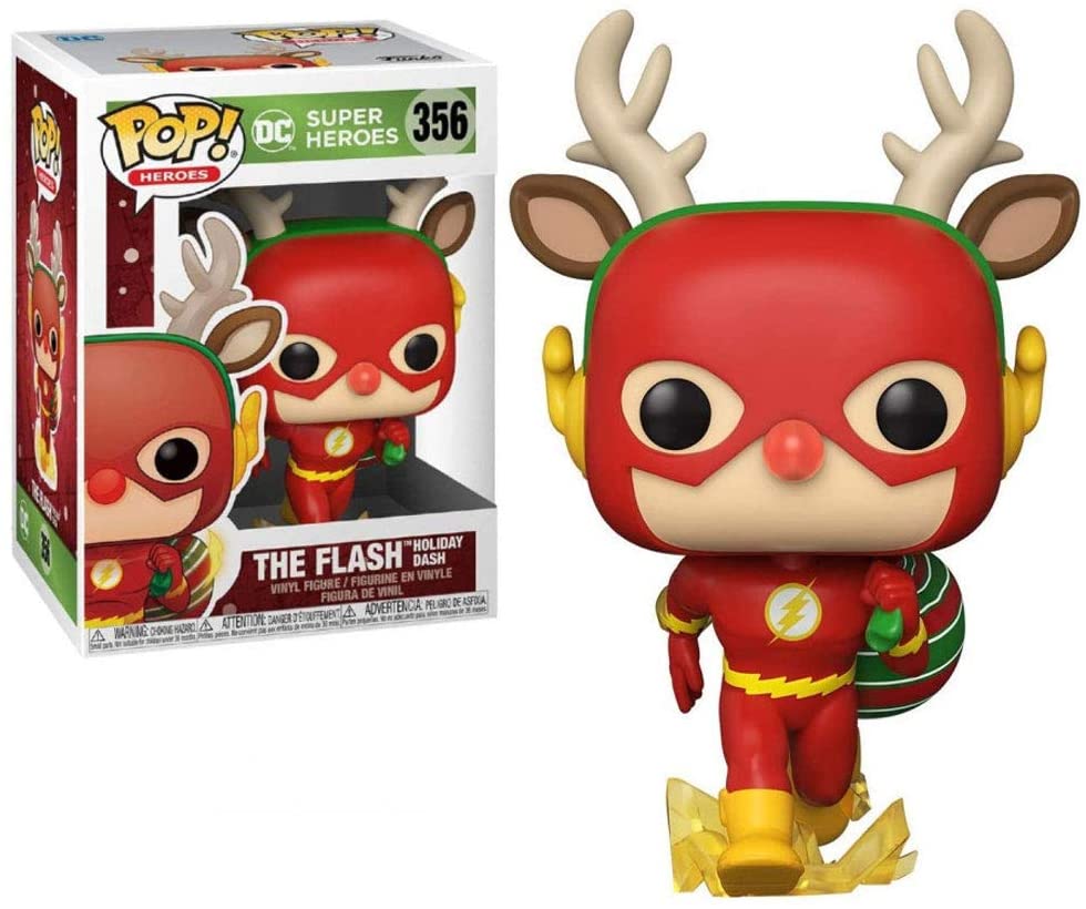 Dc Super Heroes The Flash Holiday Dash Funko 50654 Pop! Vinilo n. ° 356