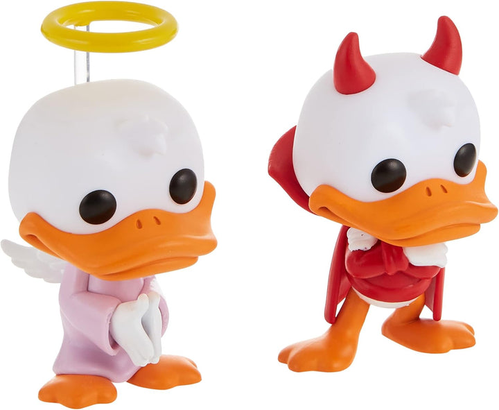 Funko Disney Pop! Donald's Shoulder Angel & Devil Vinyl Figure Set 2022 Wondrous Convention Exclusive