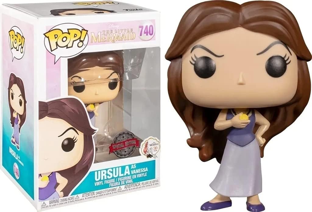 Funko The Little Mermaid 740 Ursula as Vanessa Pop! Vinyl #740