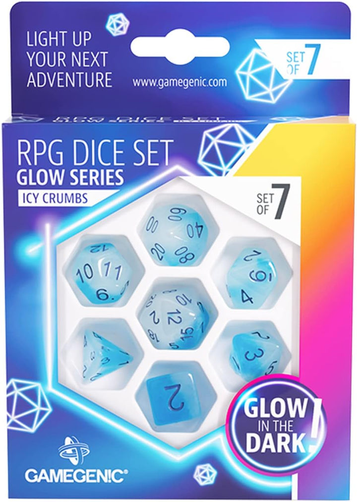 UNIT Gamegenic Galaxy Series - Aurora -  D6 Dice Set 12 mm (36 pcs) Green/Purple