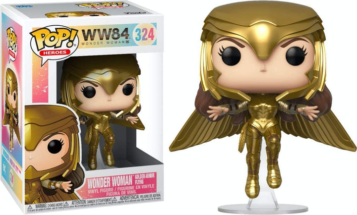 WW 84 Wonder Woman Golden Armor Flying Funko 46660 Pop! Vinyle #324
