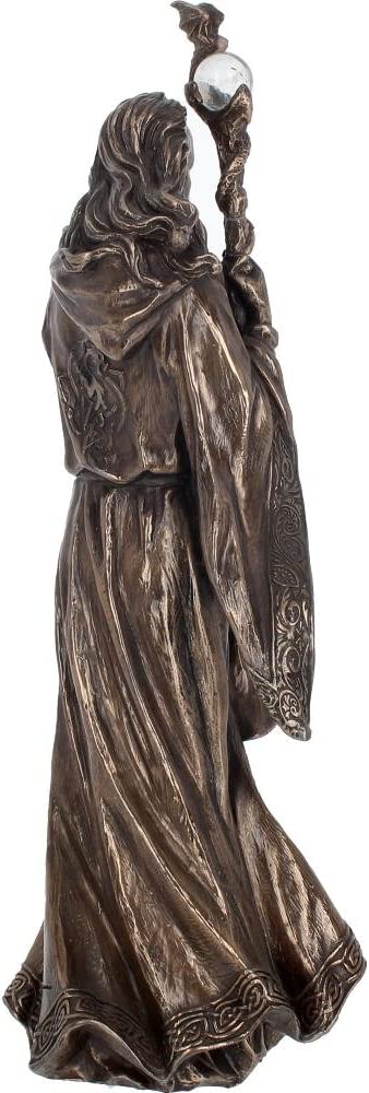 Nemesis Now Historic & Medieval - Merlin Bronze Resin Figurine 28cm 5