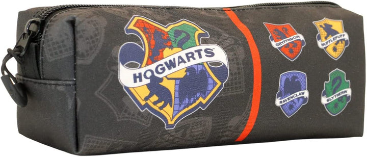 Harry Potter College-Fan Square Pencil Case, Grey