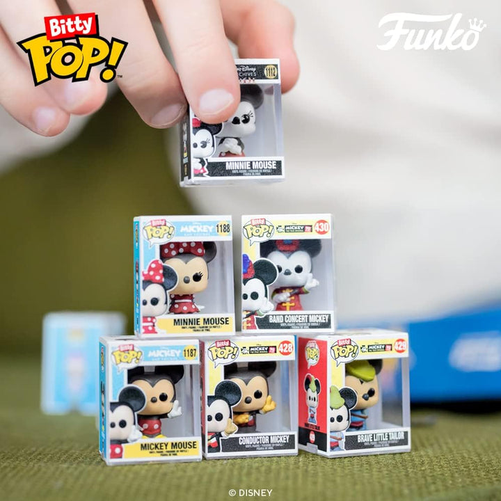 POP! Vinyl: Bitty POP: Disney- Sorcerer Mickey 4 Pack