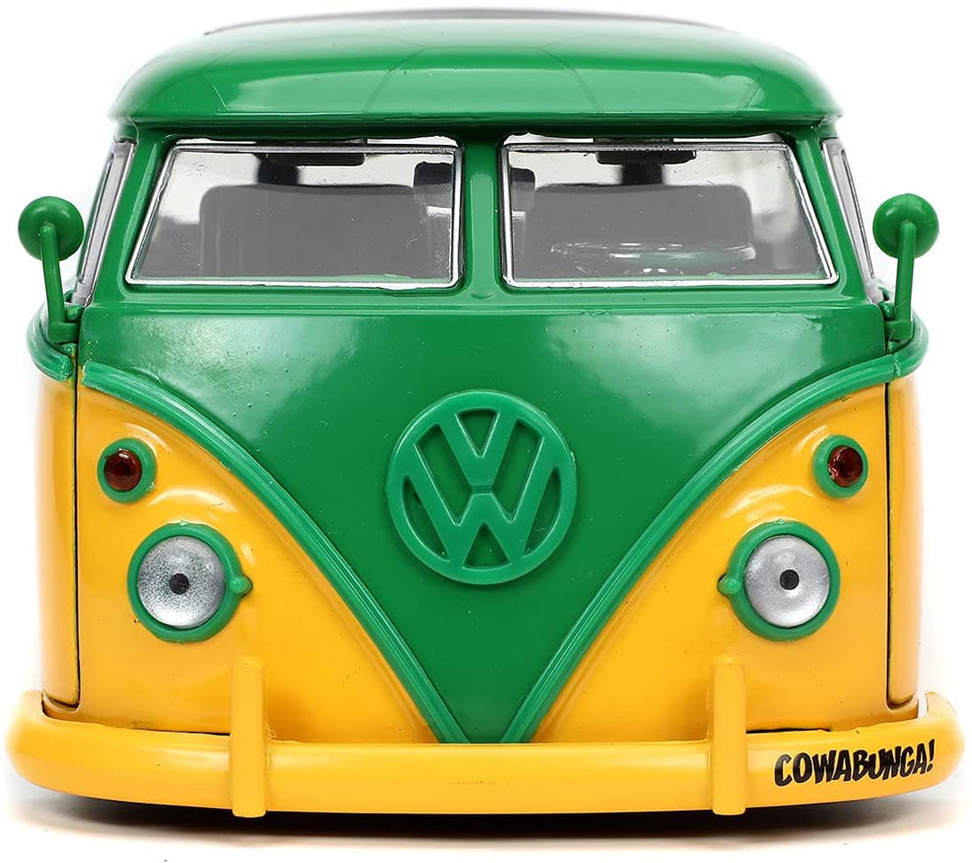 Jada TMNT - Leonardo & 1962 VW Bus - 1:24