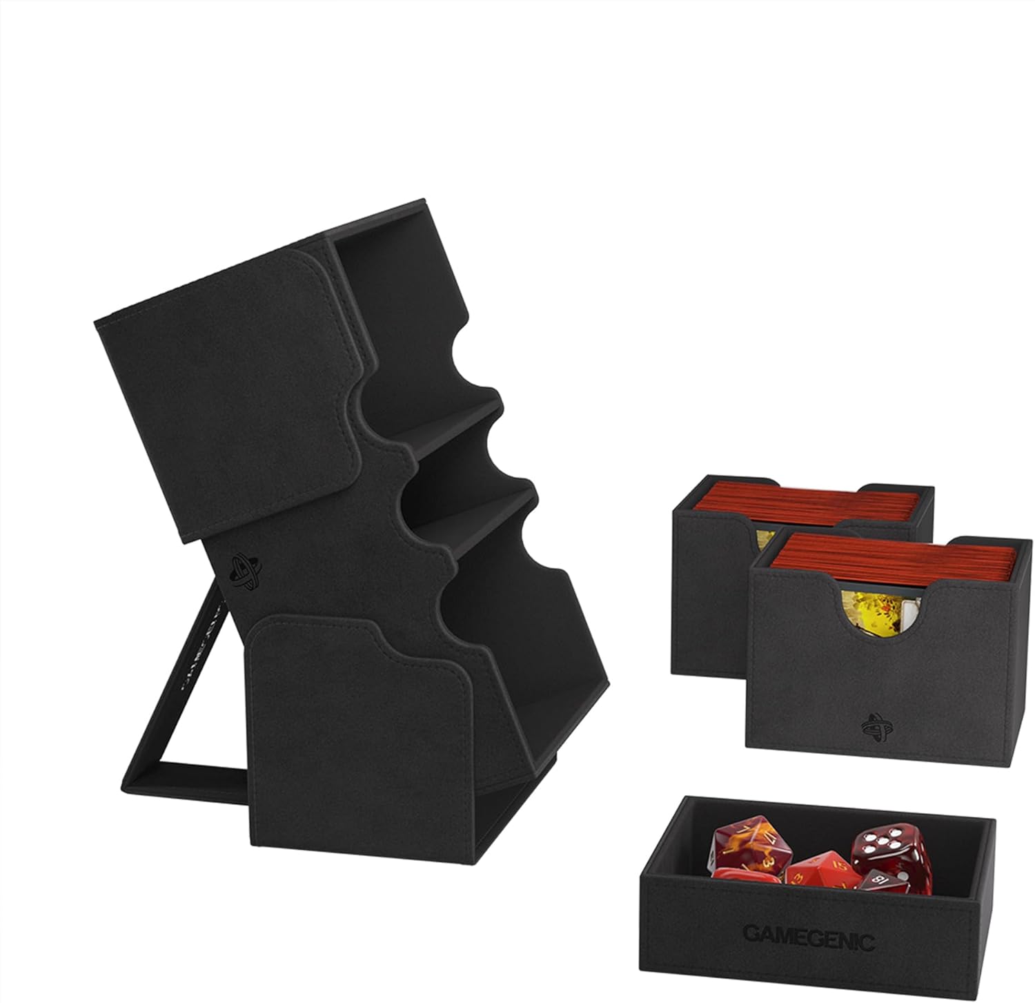 Gamegenic Stronghold 200+ XL Black – Extra Large Deck Box for Card Games 4