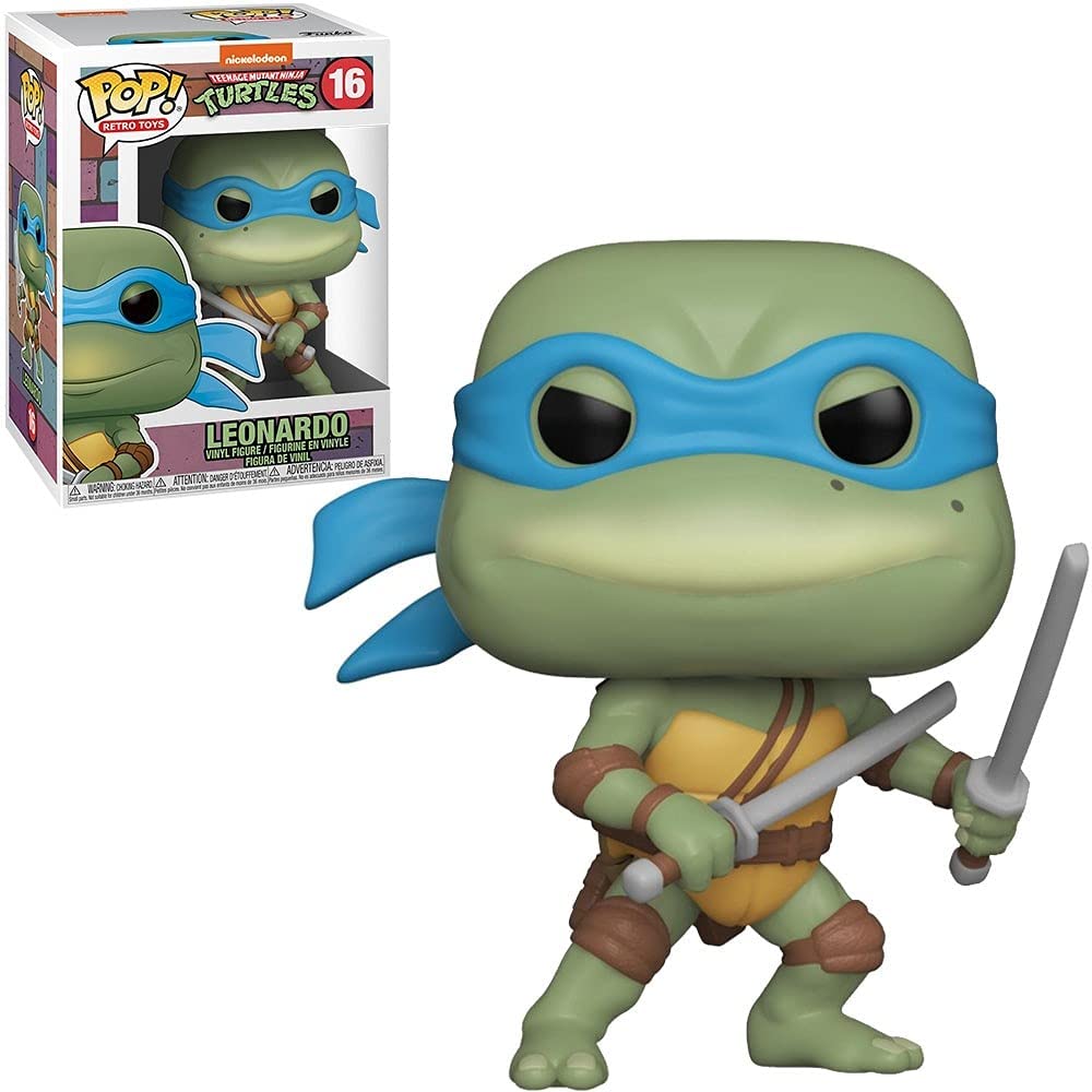 Nickelodeon Teenage Mutant Ninja Turtles Leonardo Funko 51435 Pop! Vinilo # 16