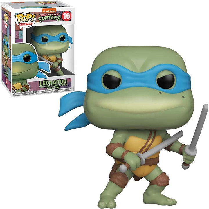 Nickelodeon Teenage Mutant Ninja Turtles Leonardo Funko 51435 Pop! Vinilo # 16