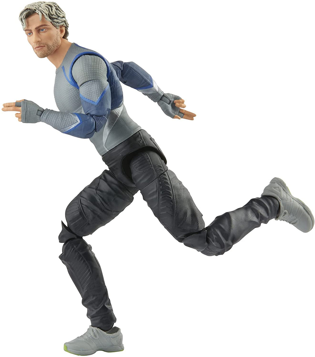 Marvel Hasbro Legends Series 15-cm Scale Action Figure Toy Quicksilver, Infinity Saga character, Premium Design, Figure and 5 Accessories Multicolor