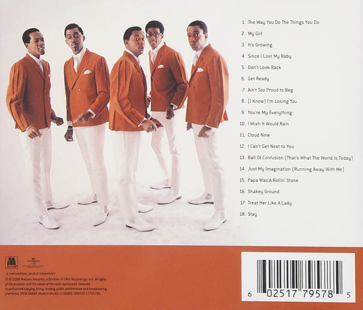 The Definitive Collection - Temptations [Audio CD]