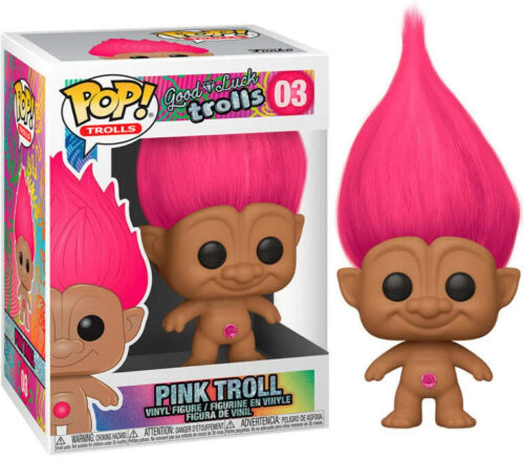 Buena Suerte Trolls Rosa Trolls Classic Funko 44605 Pop! Vinilo #03