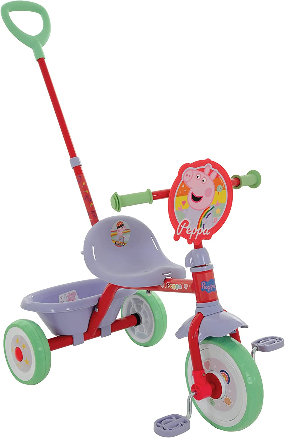 Peppa Pig M004696 First Ride On Trike, Multicoloured, 79cm x 44cm x 97cm