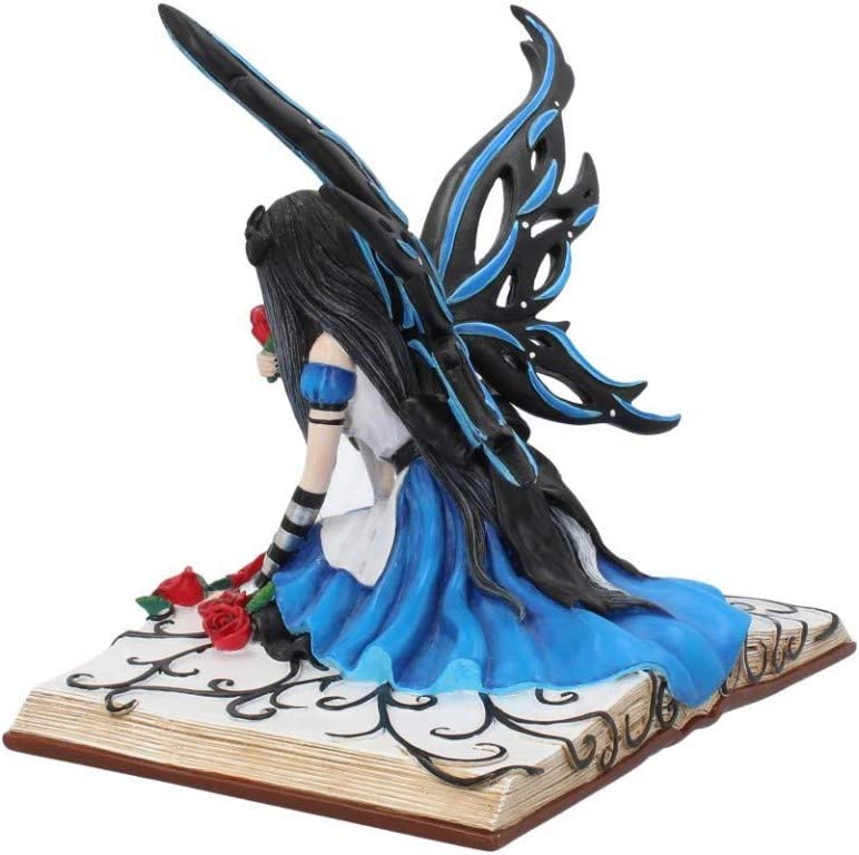 Nemesis Now B3316J7 Alice 19cm Figurine, Resin, Blue, One Size