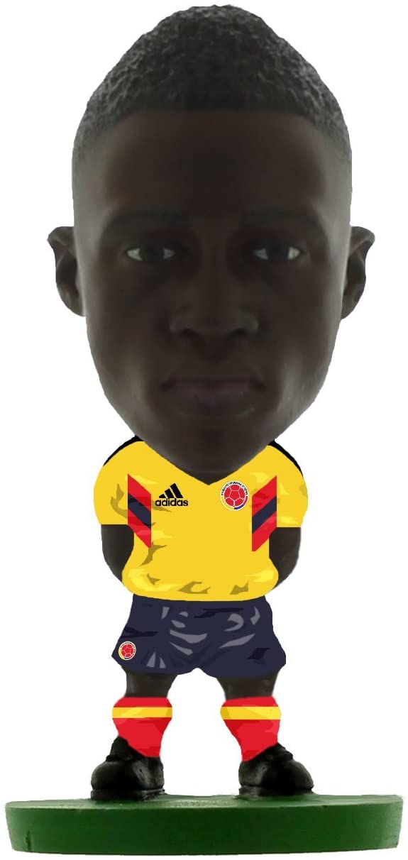 SoccerStarz SOC1217 Colombia Davinson Sanchez Figura, Verde
