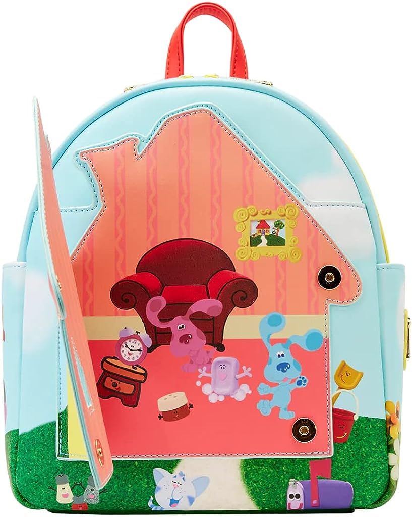 Loungefly Blues Clues Open House Mini Backpack (Nickelodeon Official)