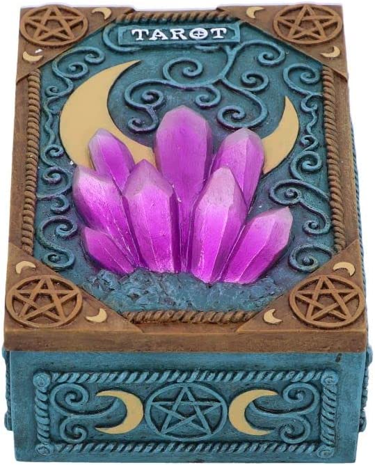Nemesis Now - Crystalline Tarot Box Blue 14.4cm 3