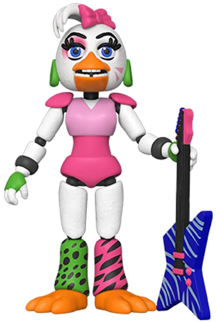 Five nights at Freddy&#39;s Security Breach Glamarock Chica Funko 47491 Figura de acción