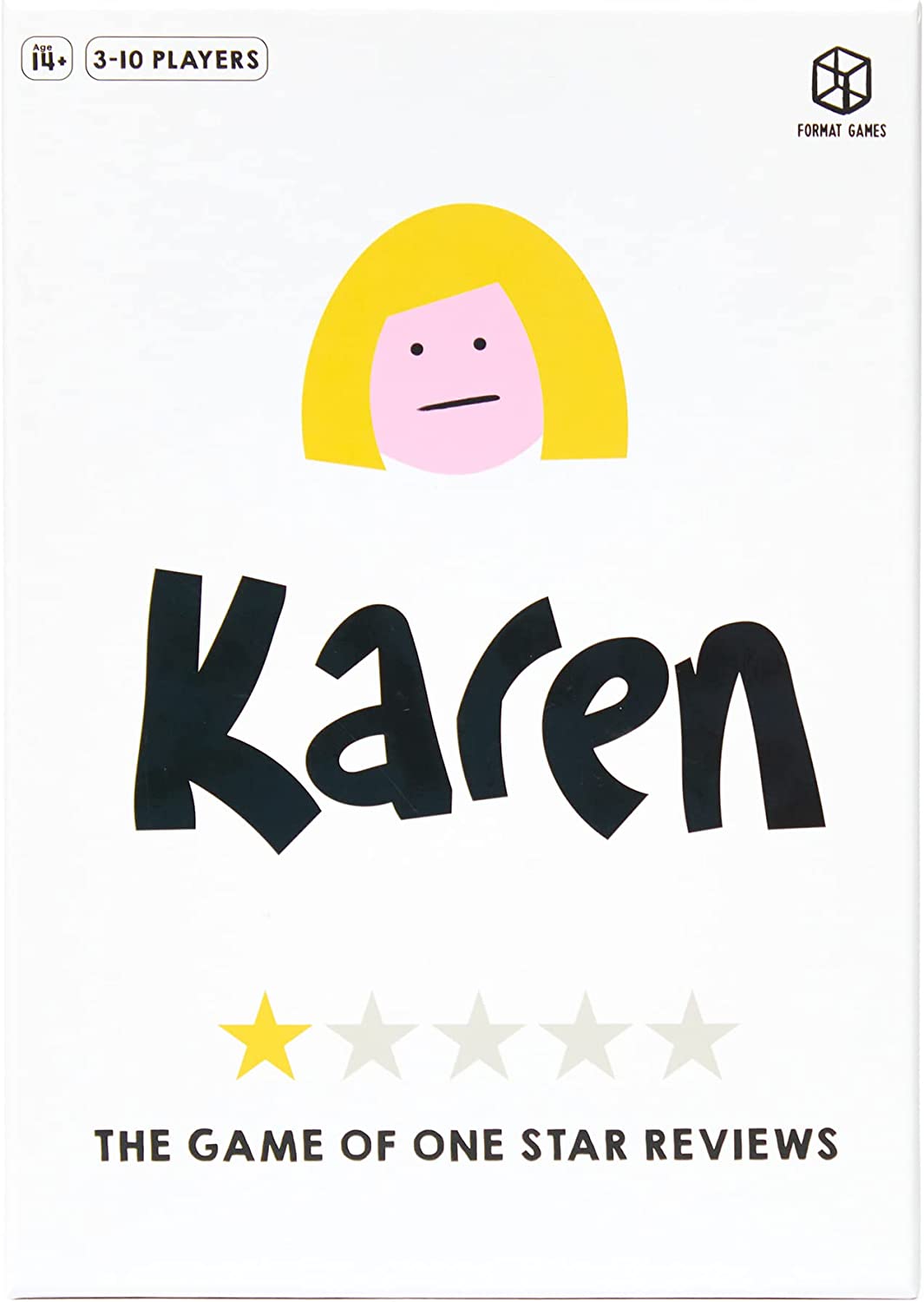 Format Games Karen Party Game | Based on Real One-Star Reviews | 3-10 Players | Ages 14+ 6