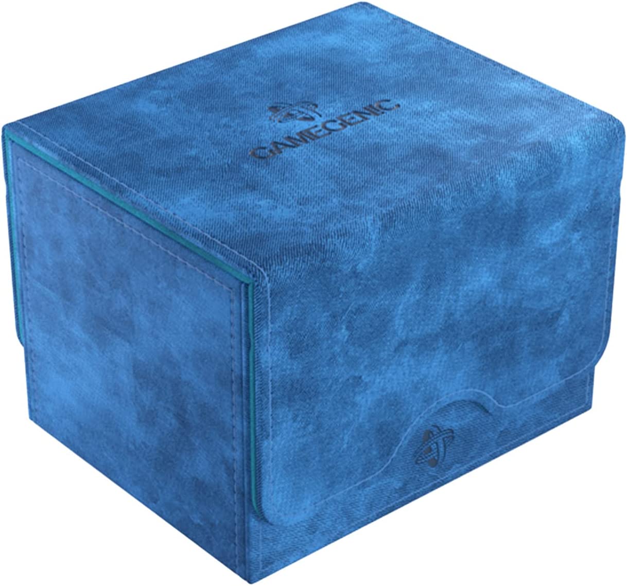Gamegenic Sidekick 100+ XL Card Box - Holds 100 Double-Sleeved Cards, Blue