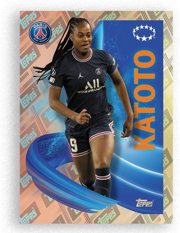 Topps UEFA Champions League 22/23 Football Stickers - Booster Pack (60 Stickers,