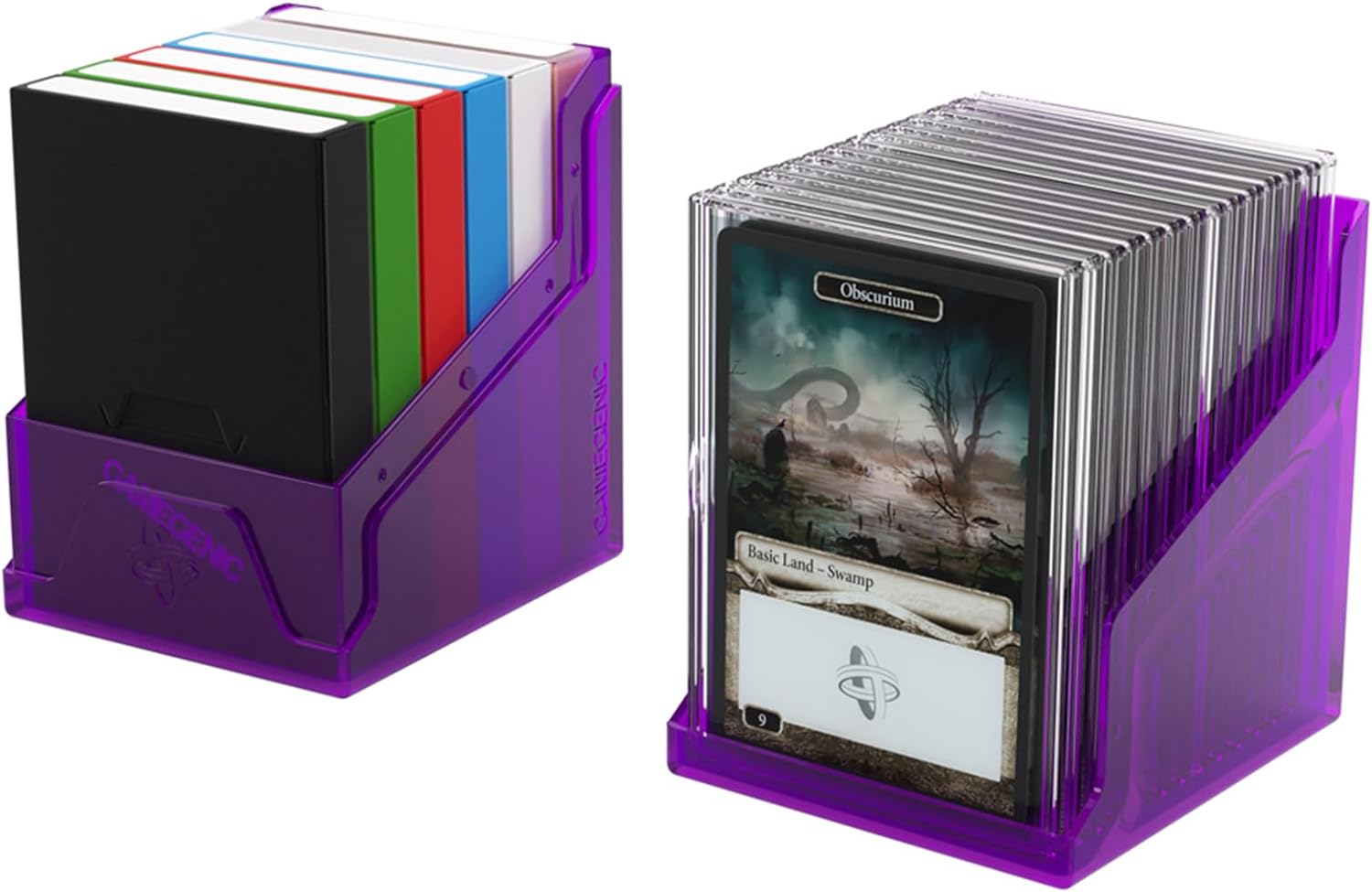 Gamegenic Bastion 100+ XL Deck Box - Purple for Trading Card Games 4