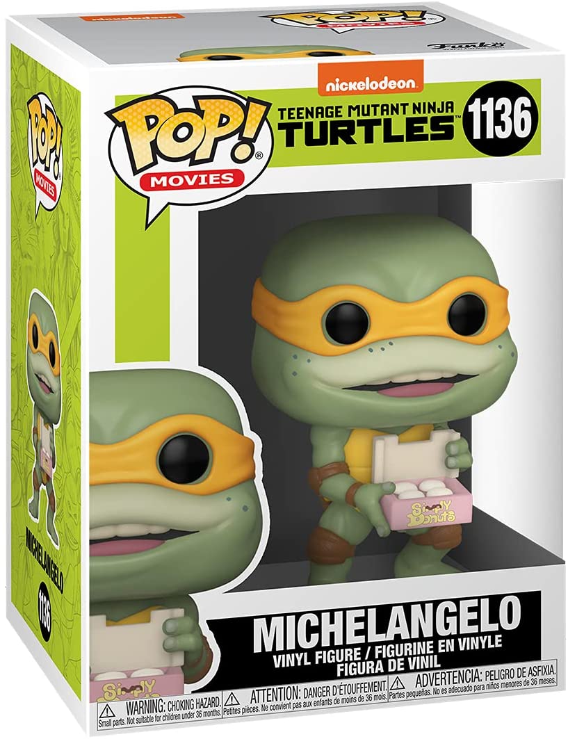 Funko Pop! Nickelodeon Teenage Mutant Ninja Turtles – Michelangelo Vinylfigur #1136