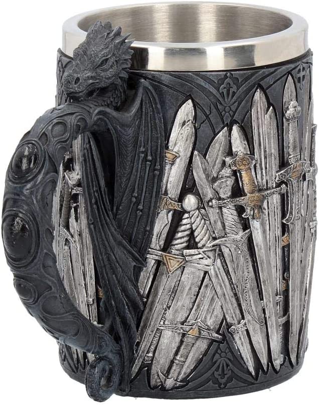 Nemesis Now Sword Tankard Mug 14cm Silver