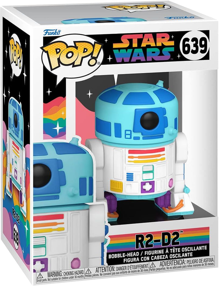 Star Wars: Pride 2023- R2-D2 Funko 72021 Pop! Vinyl #639