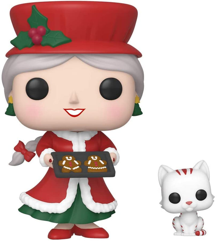 Peppermint Lane Sra. Claus y bastón de caramelo Funko 44425 Pop! Vinilo # 02