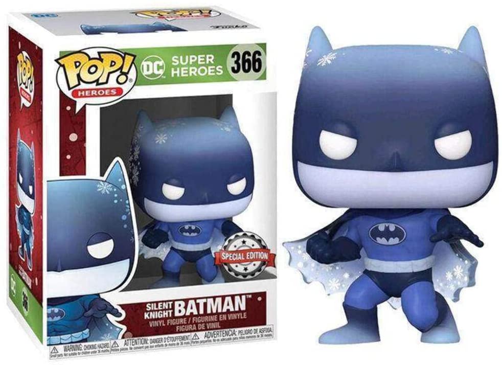 DC Super Heroes Silent Night Batman Exclu Funko 51673 Pop! Vinyl #366