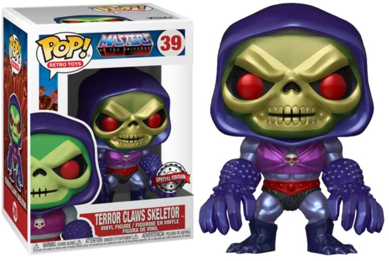 Masters of the Universe Terror Claws Skeletor Excluye Funko 51440 Pop. Vinilo # 39