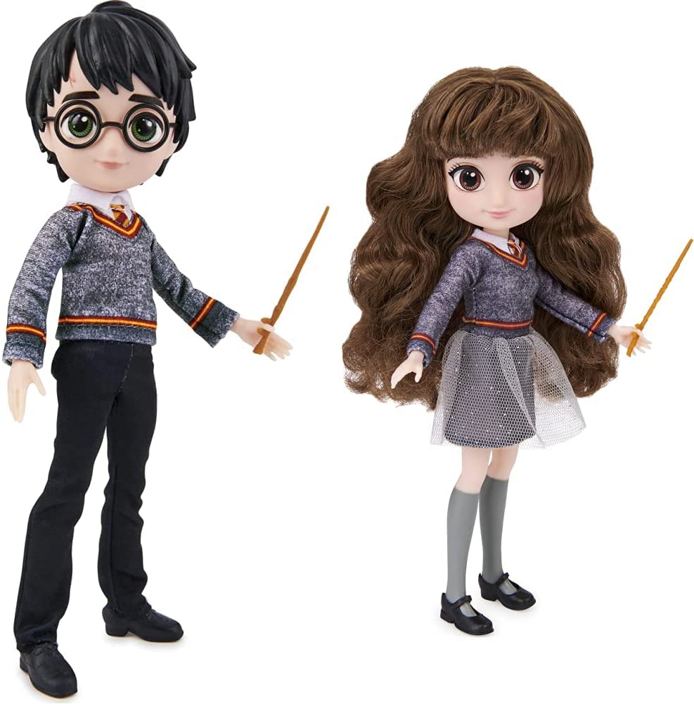 8-inch Harry Potter Doll - Poseable Action Figure with Wand & Glasses