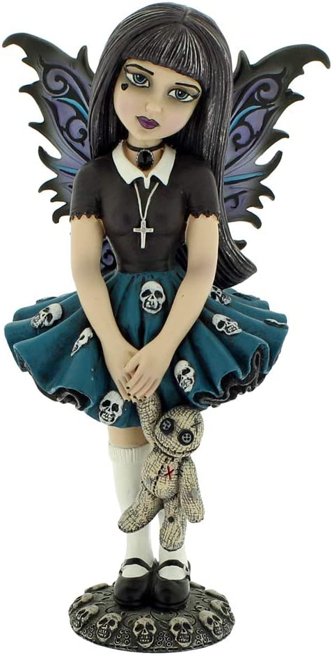 Nemesis Now Noire Fairy Figurine, Black, 14cm, Resin