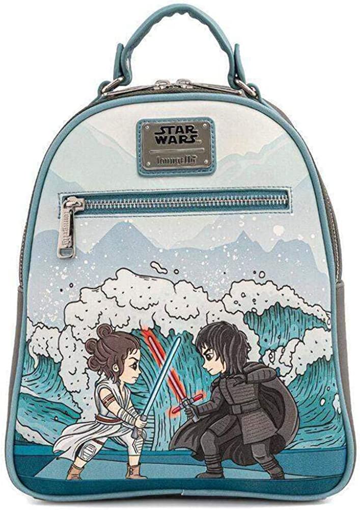 Loungefly Star Wars Kylo Ren and Rey Mixed Emotions Mini Backpack