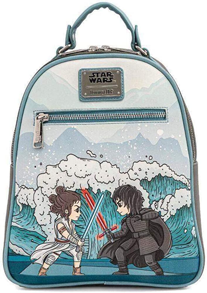 Loungefly Star Wars Kylo Ren and Rey Mixed Emotions Mini Backpack