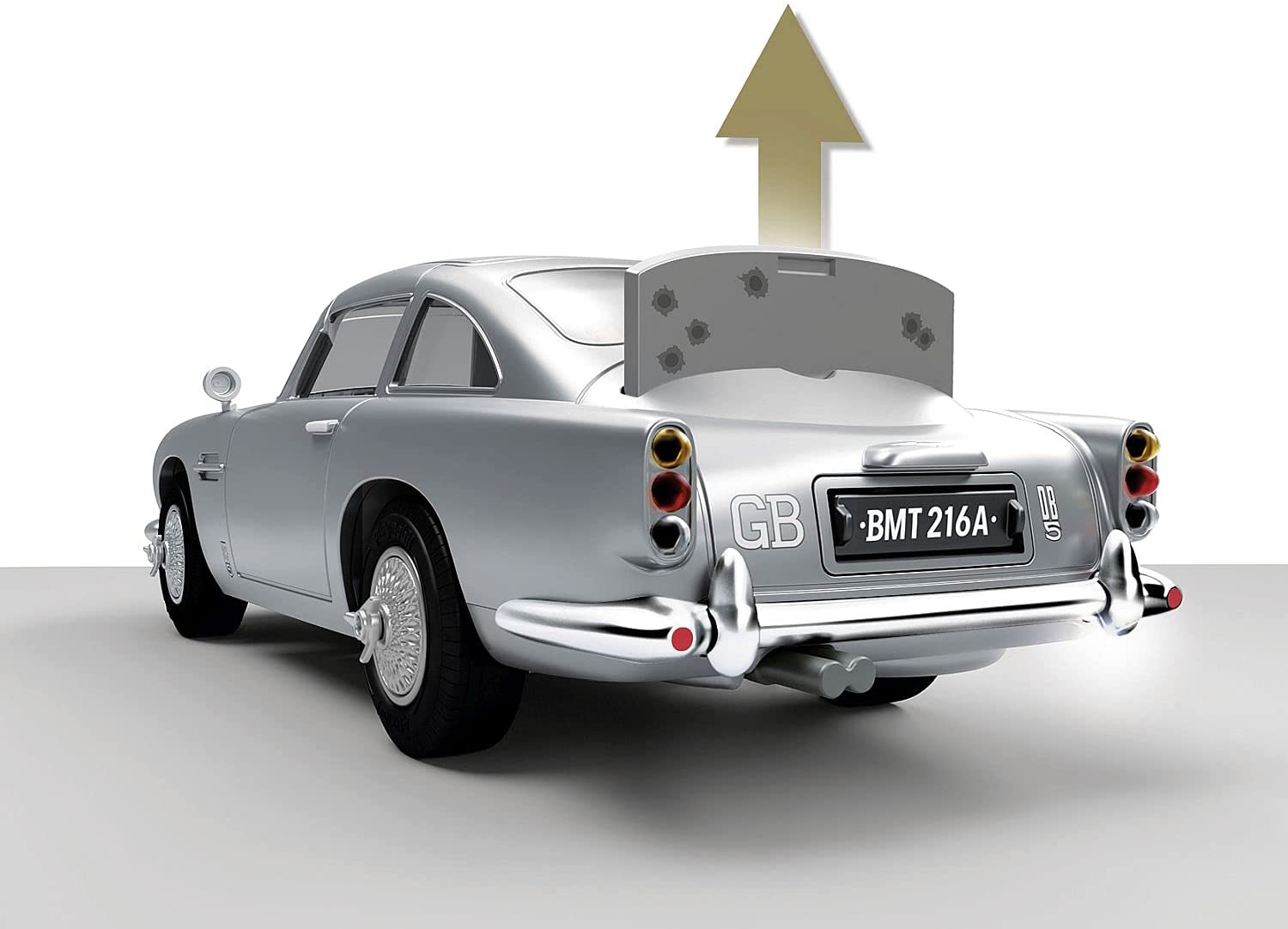 PLAYMOBIL James Bond Aston Martin DB5 - Goldfinger Edition (70578) - Action Vehicle Playset 6