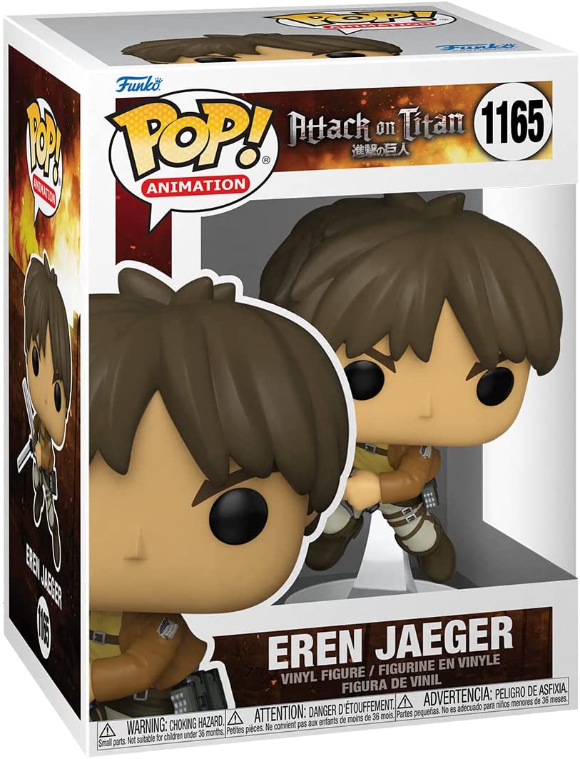 Funko Pop! Animation Attack on Titan - Eren Yeager Vinyl Figure #1165 1