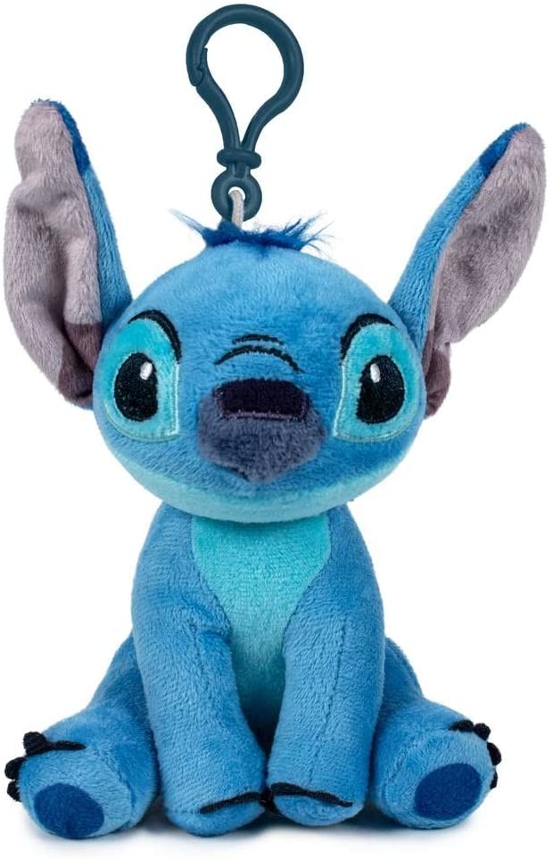 Stitch Sound Plüsch Schlüsselanhänger - Disney Lilo &amp; Stitch 10 cm Blau