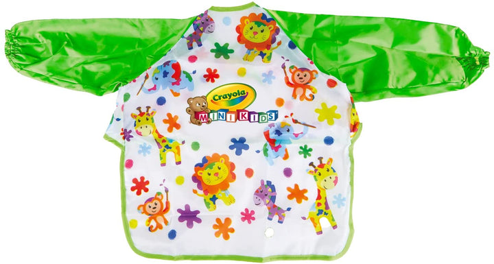 CRAYOLA 25-3940 Long Sleeve Apron for Clothes Protection, Age 12 Months, Weight