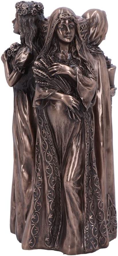 Nemesis Now Maiden, Mother, Crone Candle Holder 17cm, Bronze