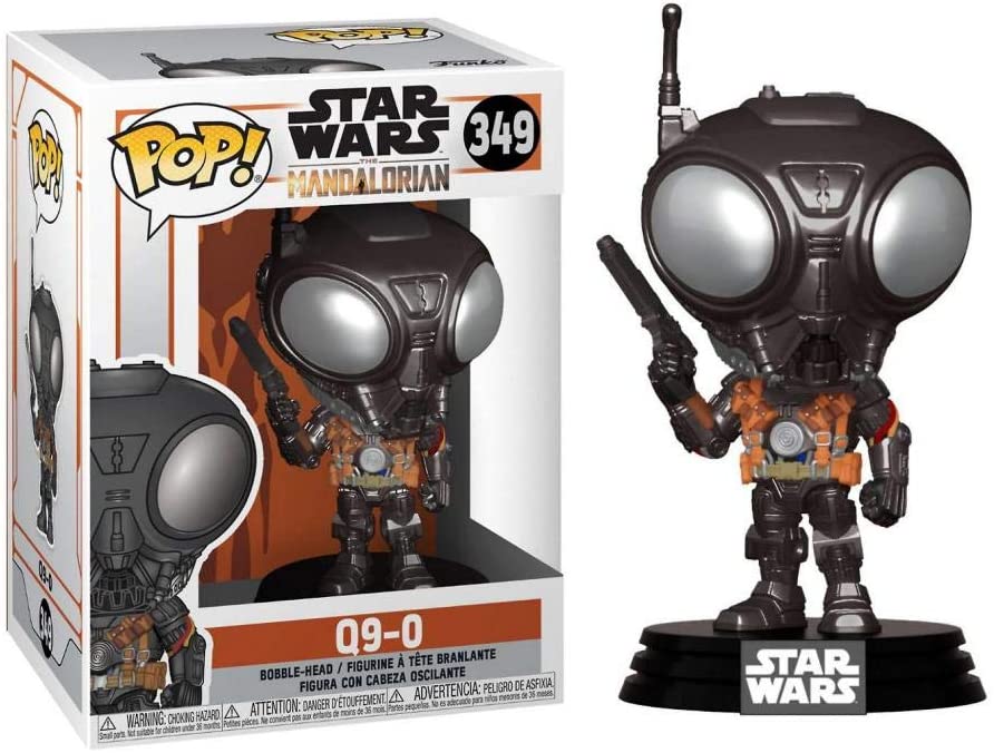 Star Wars El Mandaloriano Q9-0 Funko Pop! Vinilo #349