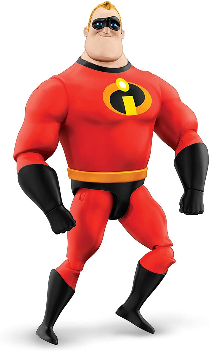 Disney Pixar Interactables Mr.Increíble figura de acción parlante, 8 pulgadas