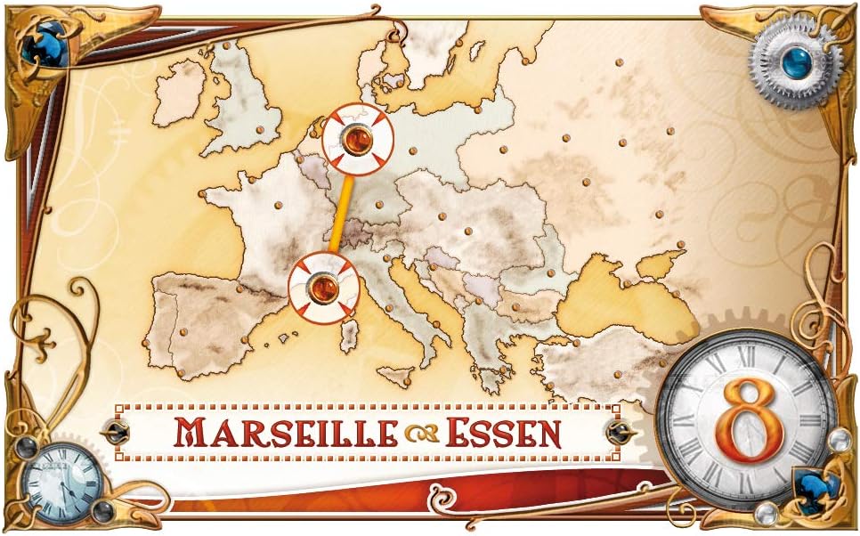 Days of Wonder Ticket to Ride: Europe 1912 Expansion – Strategy Board Game for 2-5 Players 11