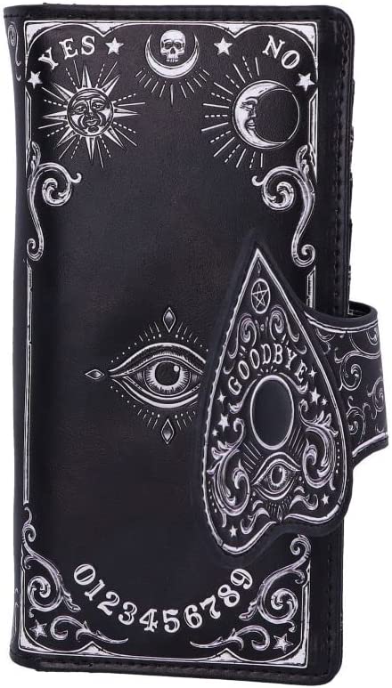 Nemesis Now Spirit Board Planchette Embossed Purse, Black 3
