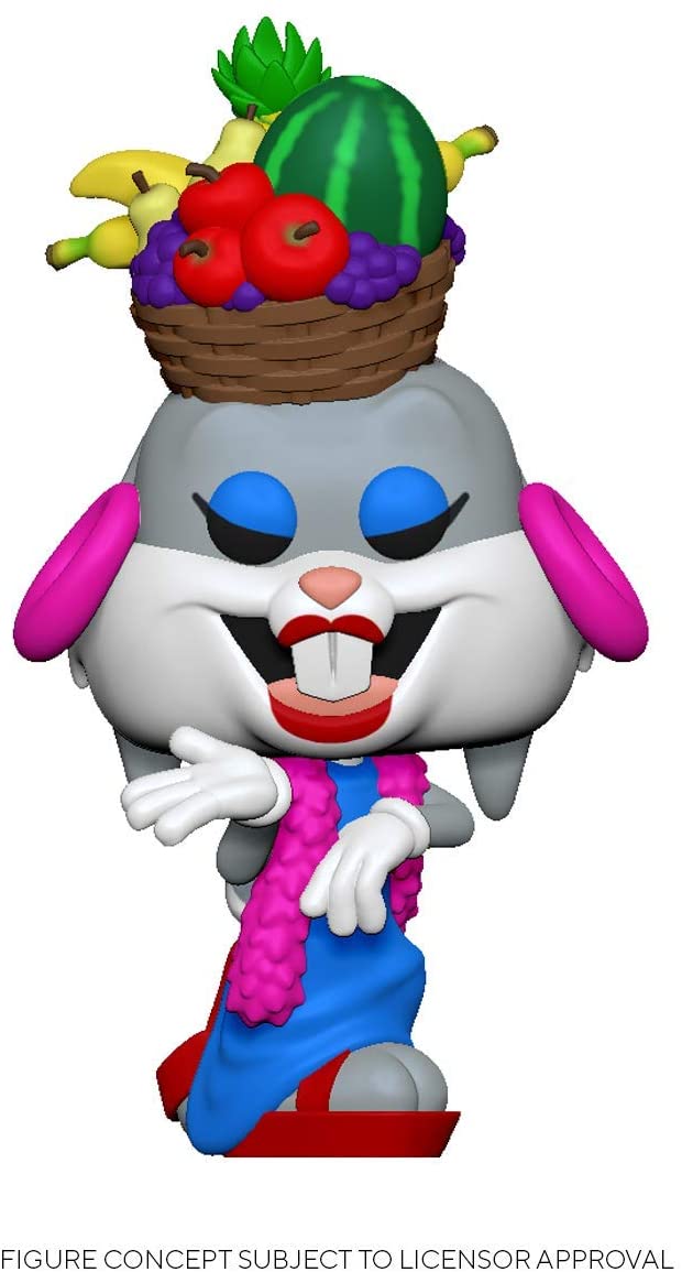 Looney Tunes 80th-Bugs Bunny Bugs Bunny (con sombrero de frutas) Funko 49161 Pop! Vinilo n. ° 840